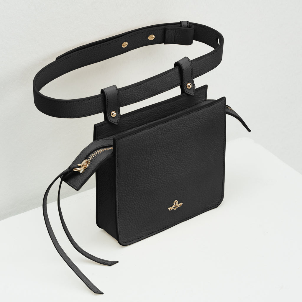 Carre Belt Bag Black