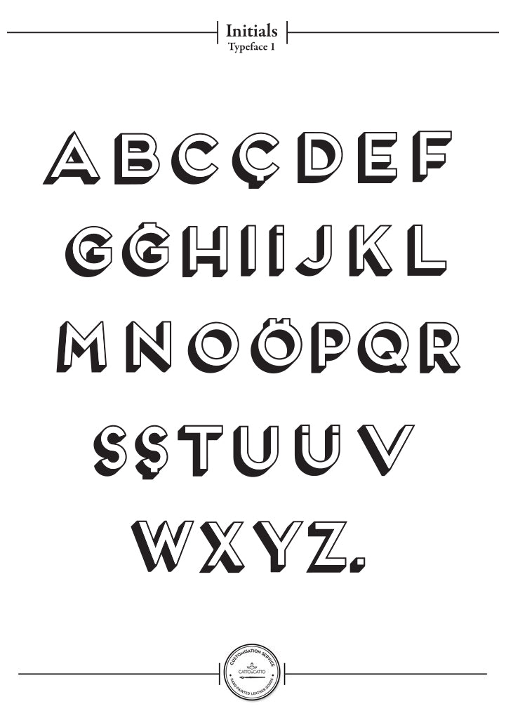 Initial Typography Customisation