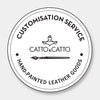 Customisation from CATTO Catalogue